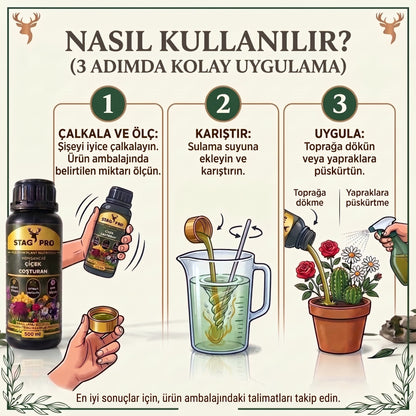 Stag Pro Çiçek Coşturan